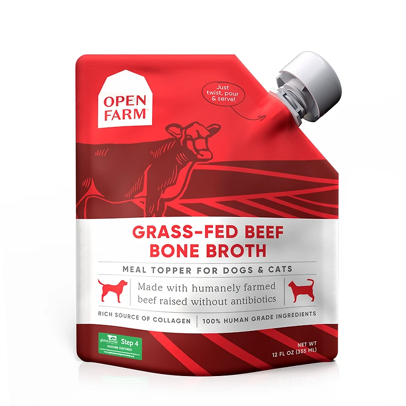 Open Farm - Meal Topper - Grass Fed Beef Bone Broth
