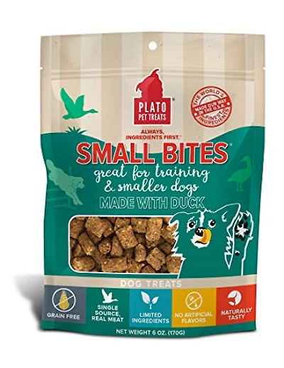 Plato - Dog Treats - Small Bites Duck