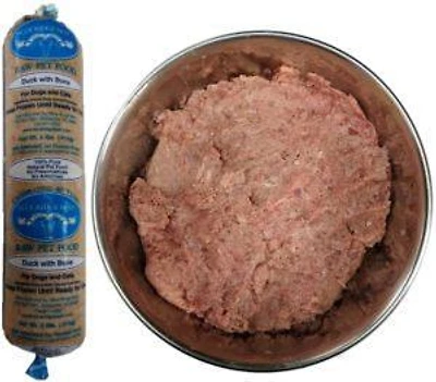 Blue Ridge Beef - Frozen Dog Meal Topper- Duck with Bone