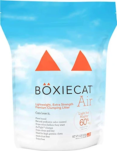 - Extra Strength Airtight™ Clumping Cat Litter - Lightweight Plant Based with Probiotic Odor Control - Unscented