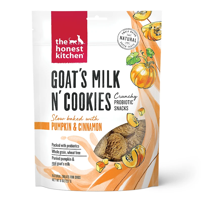 Honest Kitchen - Dog Treat - Pumpkin & Cinnamon Goat's Milk N Cookies
