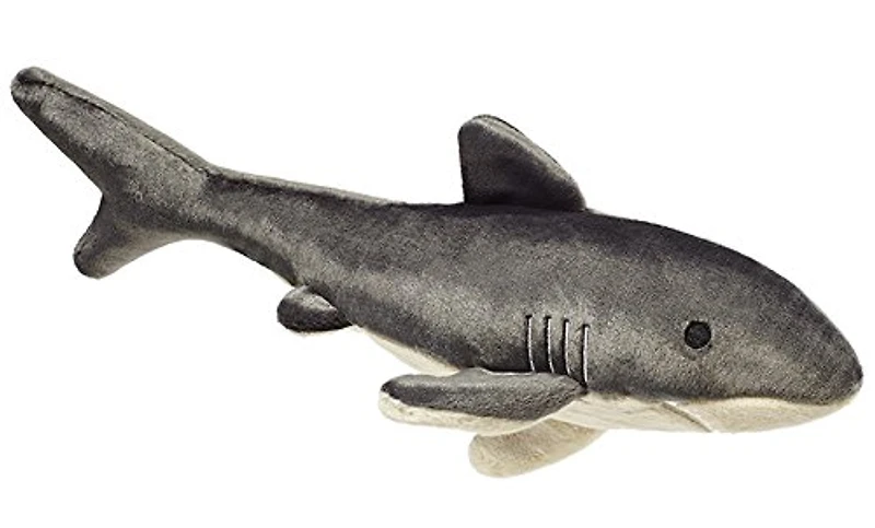 Fluff & Tuff - Plush Dog Toy - Soft Plush with Tuffweb Mesh for Snuggles & Play - Mac Shark