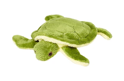 Fluff & Tuff - Plush Dog Toy - Soft Fabric with Tuffweb Mesh for Snuggles & Play - Shelly Turtle