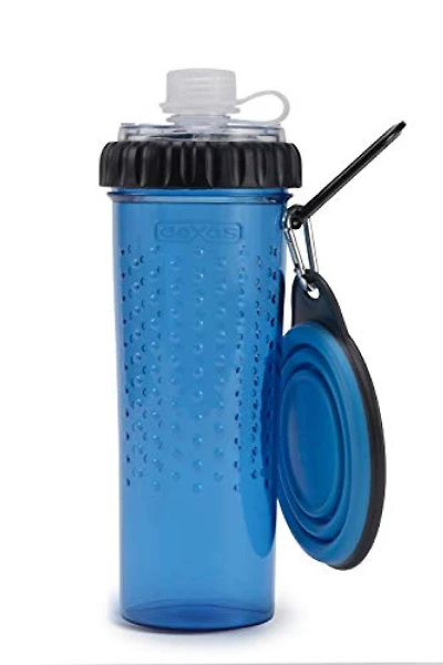Dexas - Bowl & Bottle - Blue Snack Duo