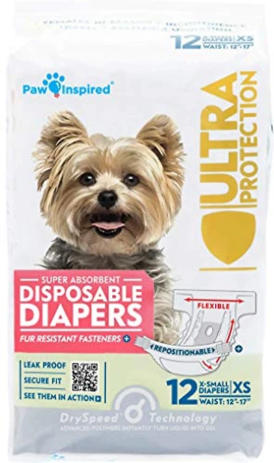 Paw Inspired - Disposable Dog Diapers