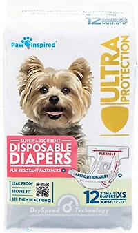 Paw Inspired - Disposable Dog Diapers