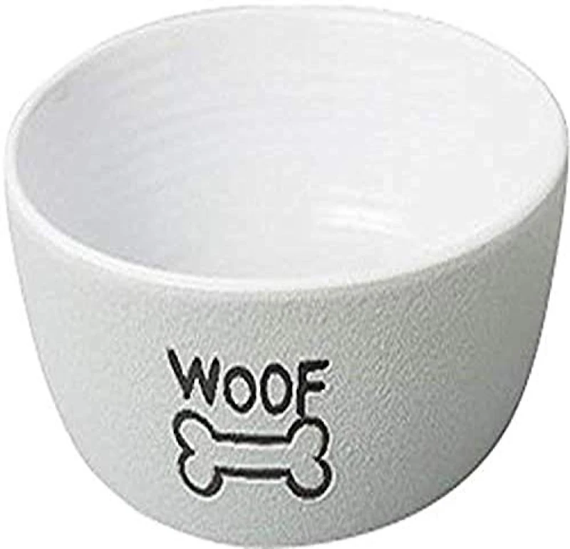 - Dog Dish - Woof Gray