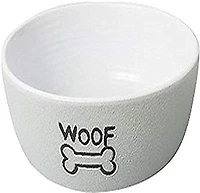 - Dog Dish - Woof Gray