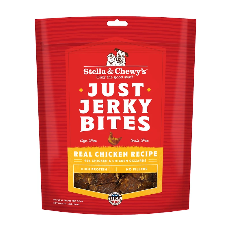 Stella & Chewy's - Dog Treats - Chicken Jerky Bites