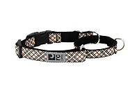 RC Pet - Easy Clip Training Collar - Tan Tartan