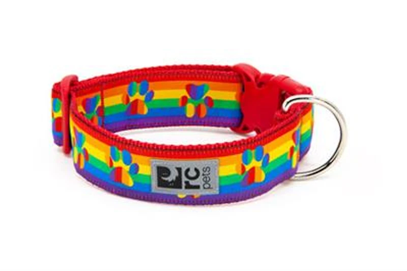 RC Pet - Wide Clip Collar - Rainbow