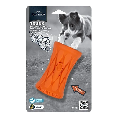 Tall Tails - Interactive Dog Toy - Rubber Trunk