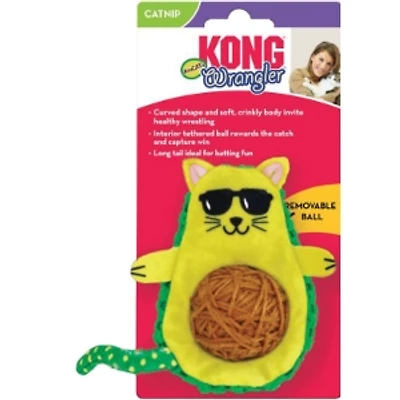 KONG - Cat Toy - Wrangler™ AvoCATo