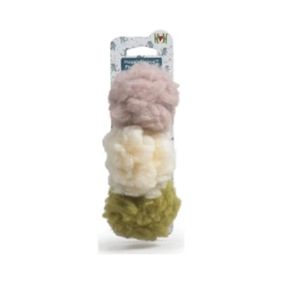 HuggleHounds - Cat Toy - Fluffer Fleece Balls