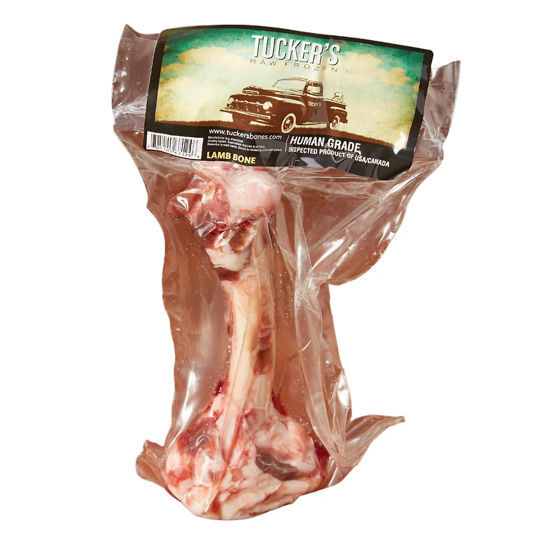 Tucker's - Raw Frozen Dog Bone - Long Lasting & Nutrient Rich Chew - Lamb Bone - Femur