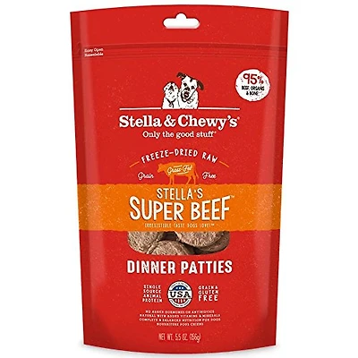 - Freeze Dried Dog Food - Super Beef Patties
