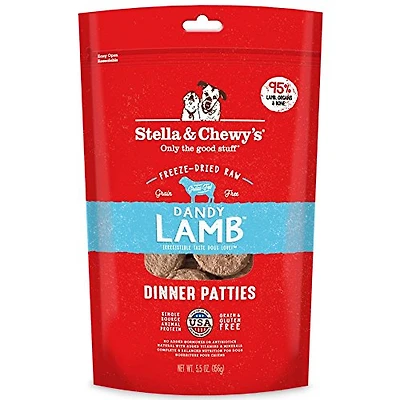 Stella & Chewy's - Freeze Dried Raw Dog Food Dinner Patties - High Protein & Grain Free