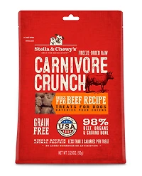 Stella & Chewy's - Dog Treats - Crunchy Beef