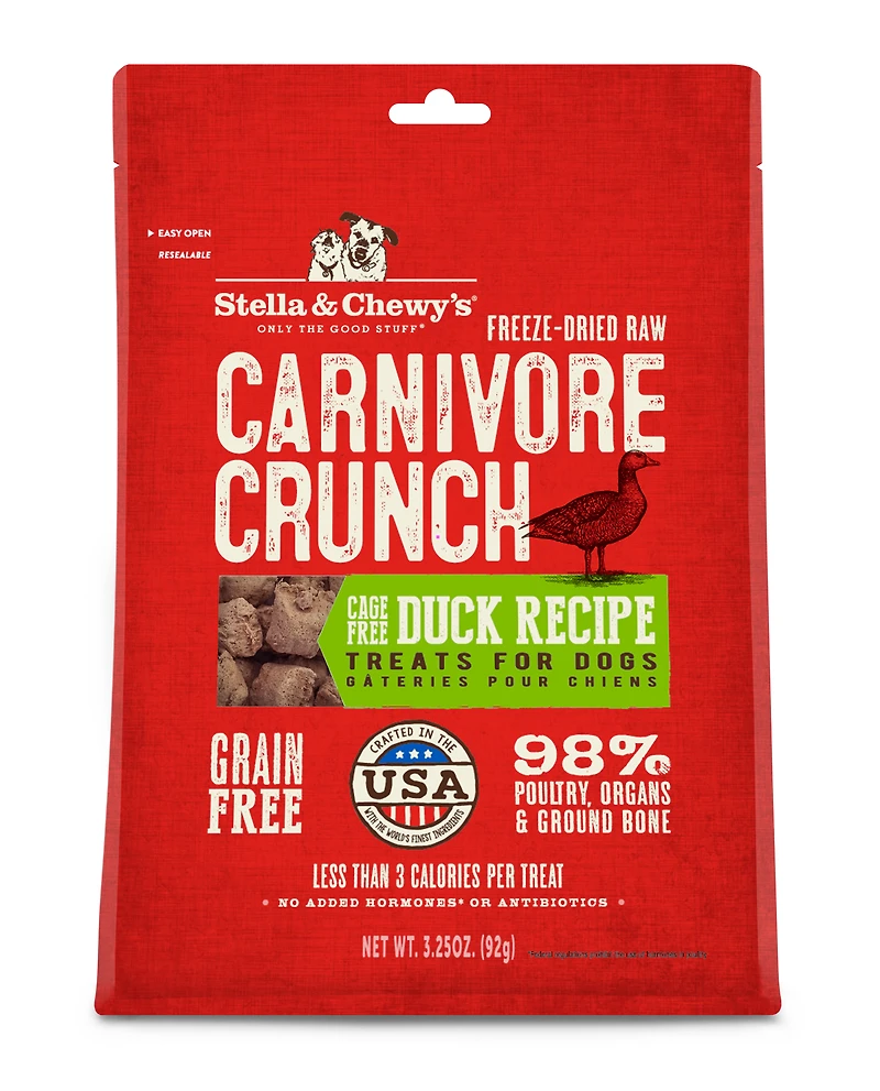 Stella & Chewy's - Dog Treat - Crunchy Duck