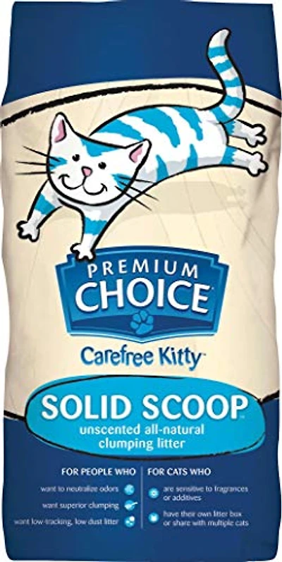 - Carefree Clumping Clay Cat Litter - Natural Odor Control & Low Dust - Unscented