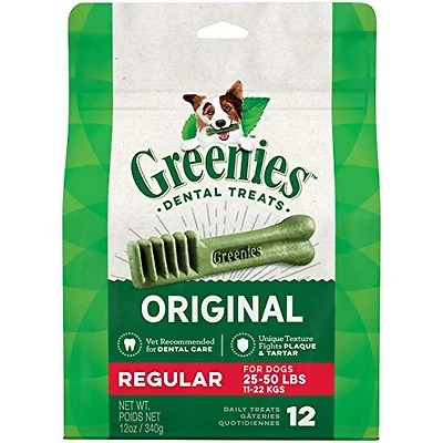 Greenies - Dental Dog Treats - Regular