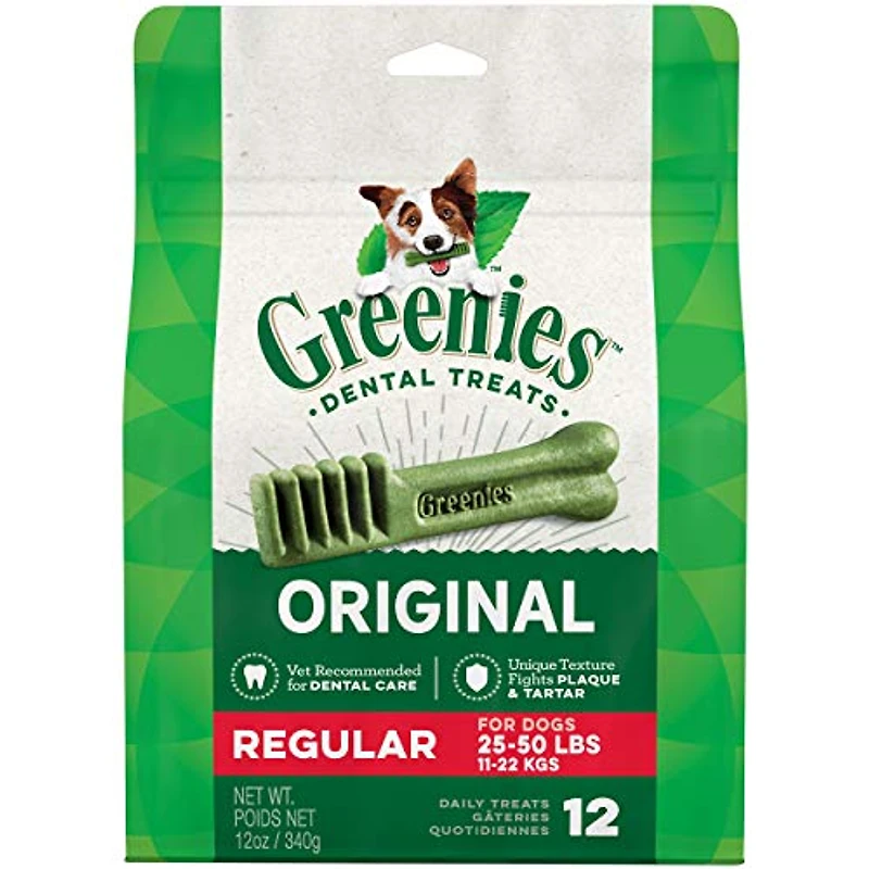 Greenies - Dental Dog Treats - Regular