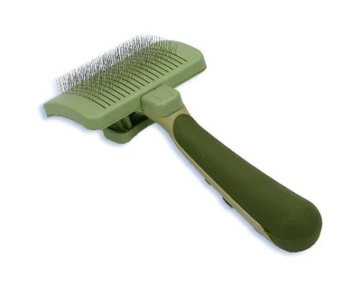 - Dog Brush - Self Cleaning Slicker