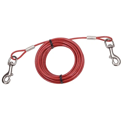 Dog Tie Out – Rust Resistant & Strong Heavy Cable – Secure & Durable