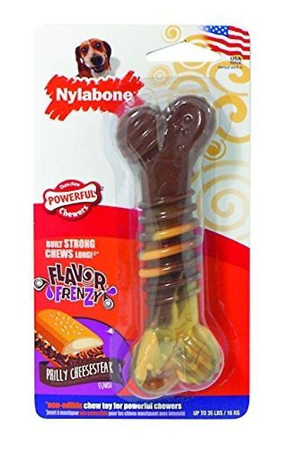 - Puppy Chew Toy - Cheesesteak Flavored Bone