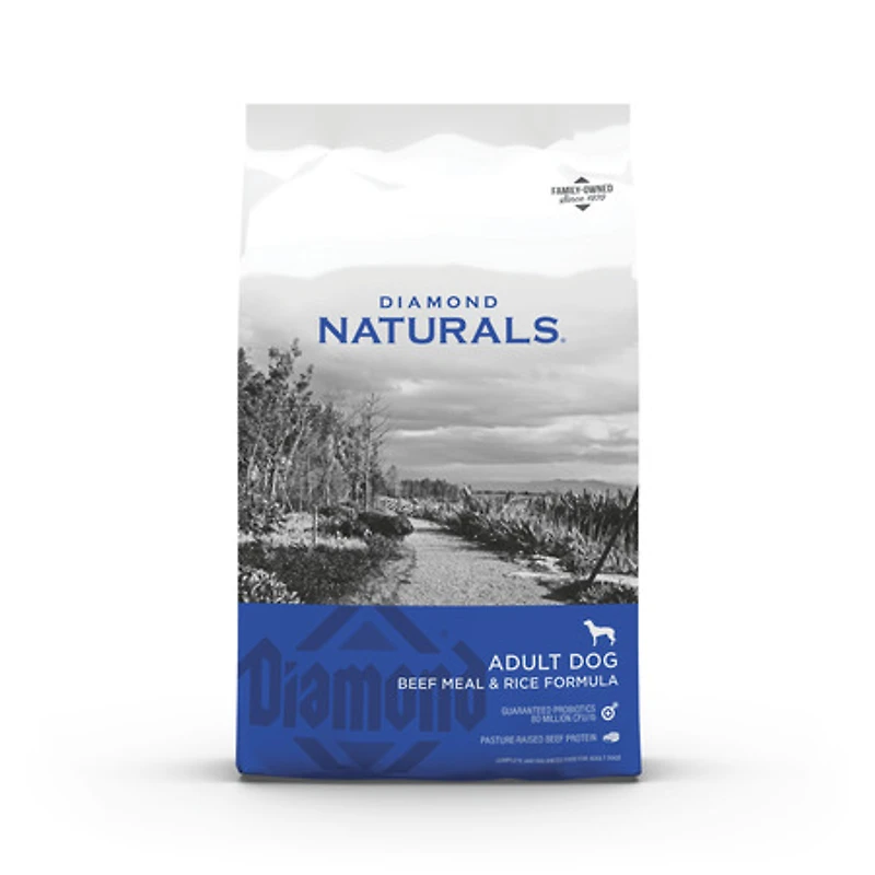 Diamond - Dog Food - Naturals Beef
