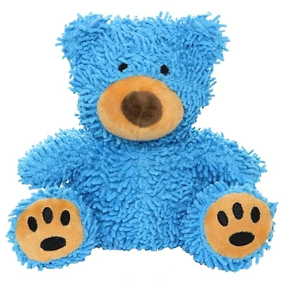 MIGHTY® - Plush Dog Toy - Soft Microfiber Fabric with Squeaky Ball Core for Tug & Fetch - Bloomer the Bear