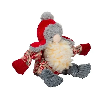 HuggleHounds - Dog Plush Toys - Nordic Santa Knottie