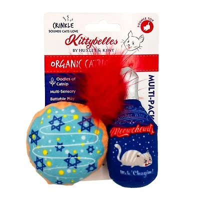 Huxley & Kent - Cat Plush Toy - Jelly Roll & Wine