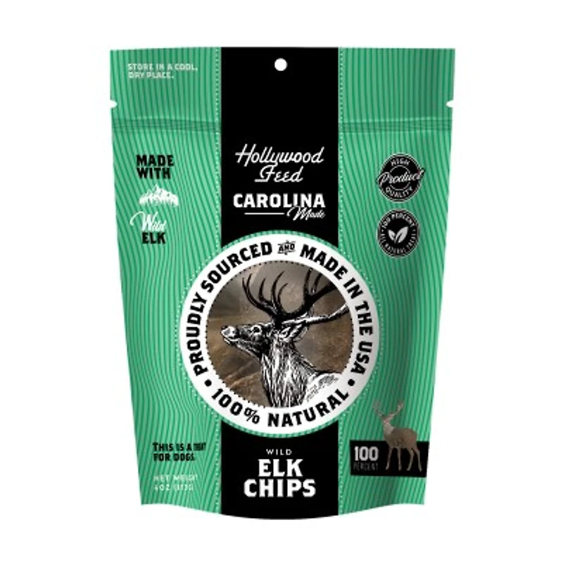 Carolina Made - Dog Treat - Elk Chips