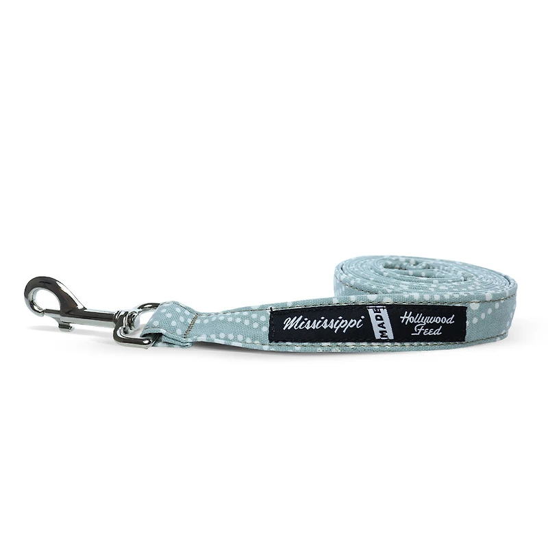 Mississippi Made - Durable Dog Leash - Soft Cotton & Heavy Duty Hardware
