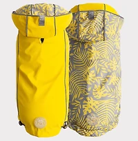 Reversible Dog Raincoat - Waterproof, Reflective & Adjustable Fit