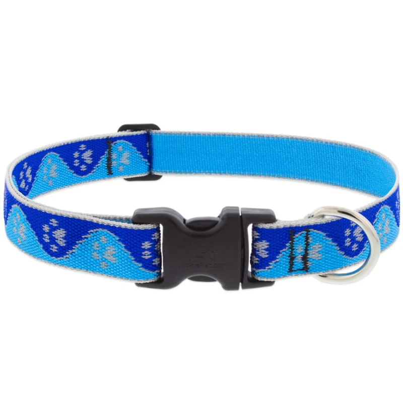 Lupine - Dog Collar - Blue Paws