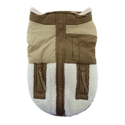 Hotel Doggy - Pet Clothes - Tan Utility Coat