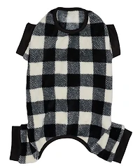 Hotel Doggy - Pet Pajamas - Buffalo Plaid Vanilla Ice PJs
