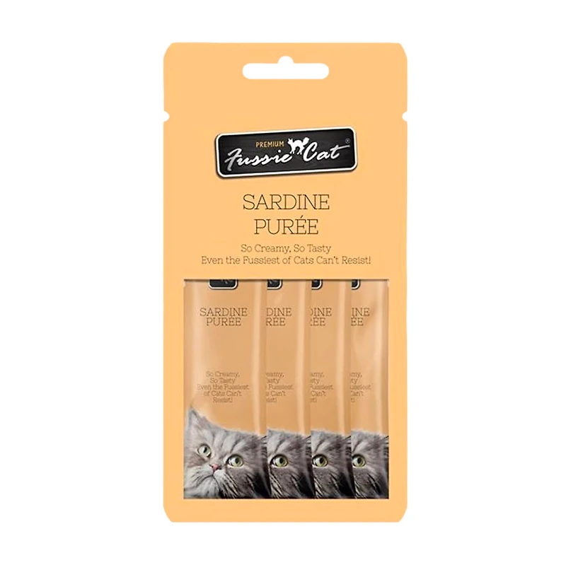 Fussie Cat - Puree Cat Treat - Sardine