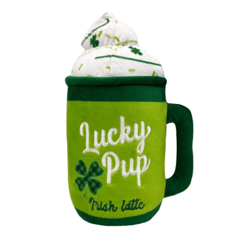 Huxley & Kent - Plush Dog Toy - Lucky Pup Irish Latte