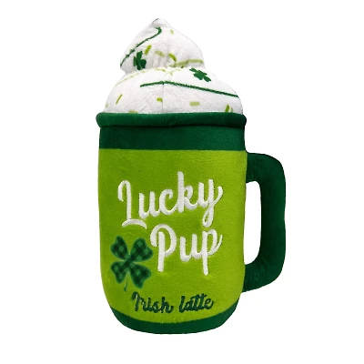 Huxley & Kent - Plush Dog Toy - Lucky Pup Irish Latte