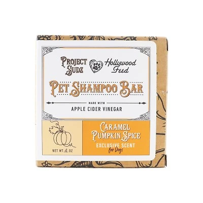 Project Sudz - Organic Pet Shampoo Bar - Caramel Pumpkin Spice