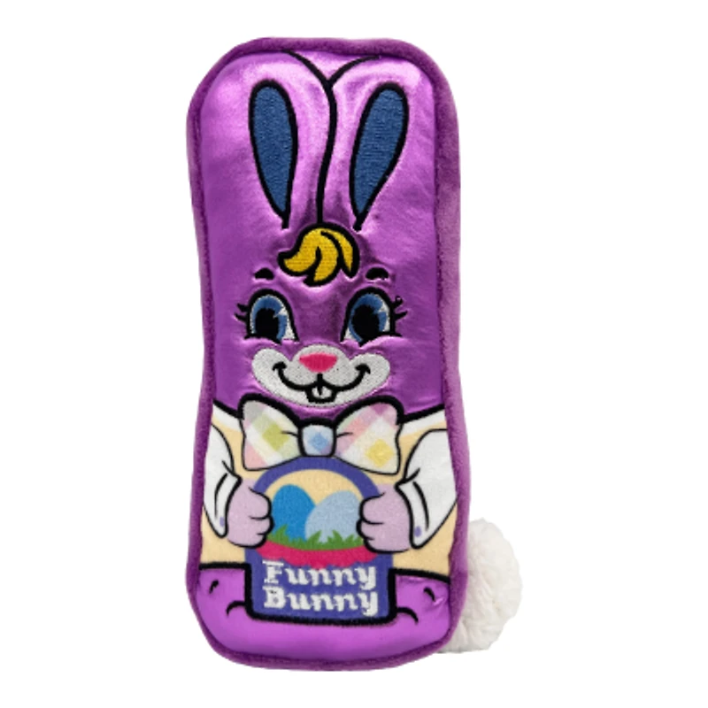 Huxley & Kent - Plush Dog Toy - Foil Chocolate Bunny