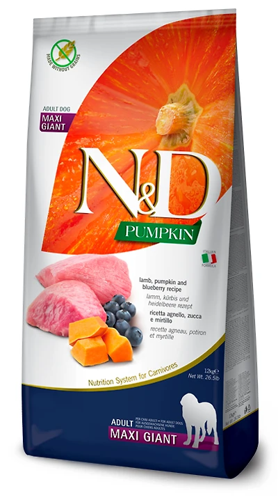 Farmina - Dry Dog Food - Lamb & Blueberry Adult Giant