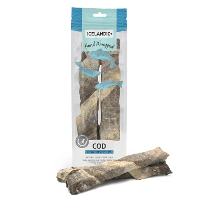 - Dog Chew - Hand Wrapped Cod Stick
