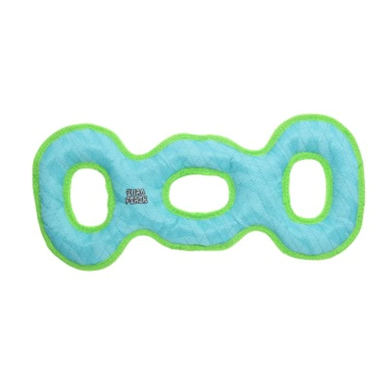 TUFFY® - Dog Toy - Durable Multi Layer Fabric with Squeaker for Interactive Play - Ultimate 3 Way Tug