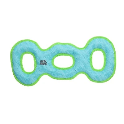 TUFFY® - Dog Toy - Durable Multi Layer Fabric with Squeaker for Interactive Play - Ultimate 3 Way Tug