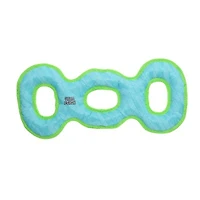 TUFFY® - Dog Toy - Durable Multi Layer Fabric with Squeaker for Interactive Play - Ultimate 3 Way Tug