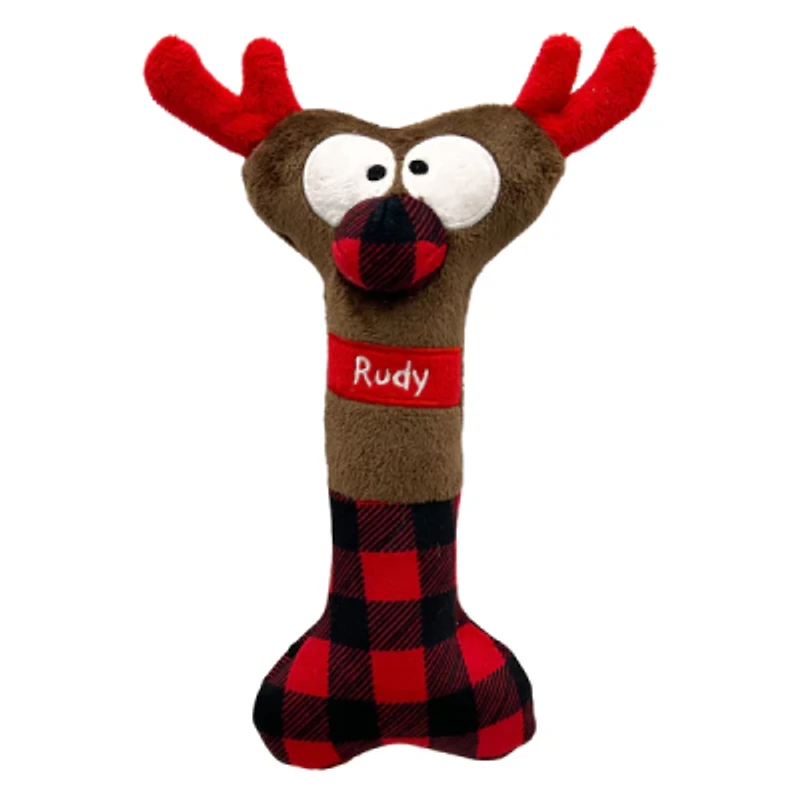 Huxley & Kent - Dog Plush Toy - Reindeer Bone
